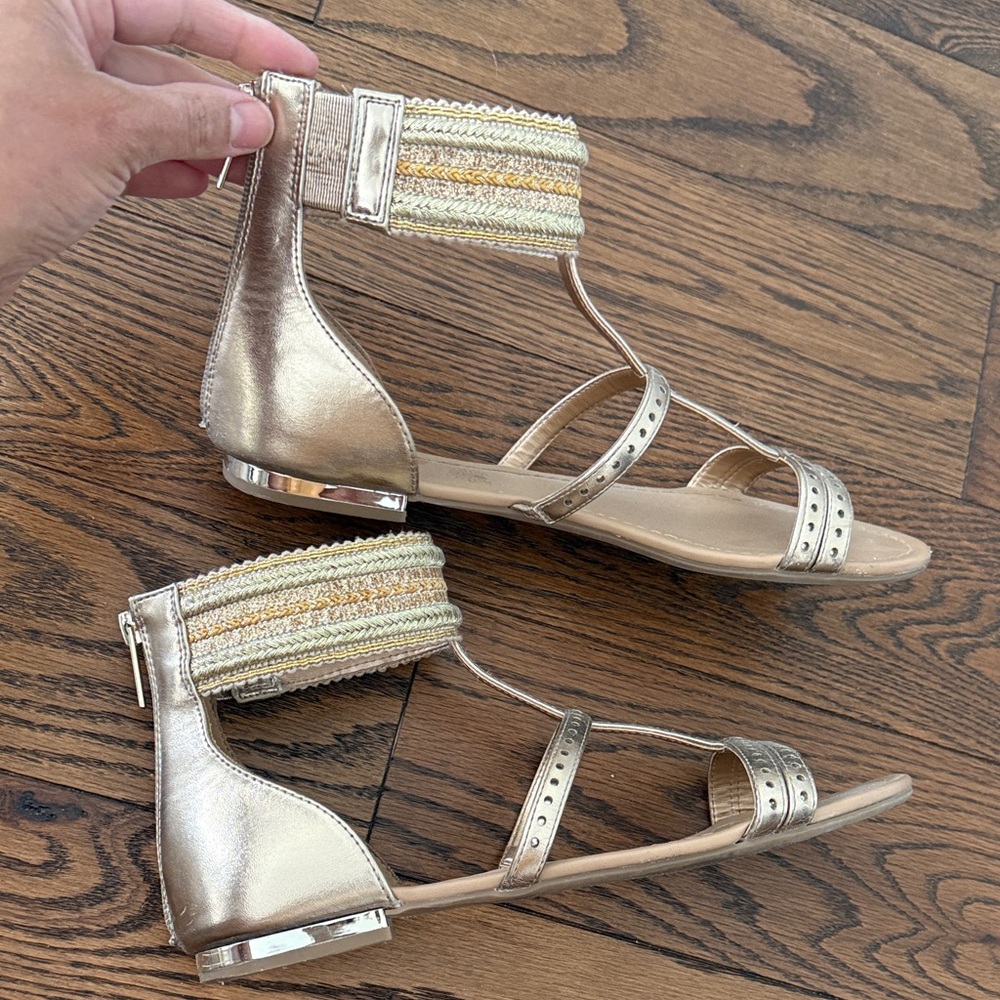 Call It Spring Disney Gold Sandals - Picture 5 of 5